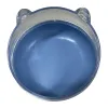 Blue liquid transparent container with ears, laboratory reagent storage bottle, corrosion-resistant, sealed and leak-proof Item Picture